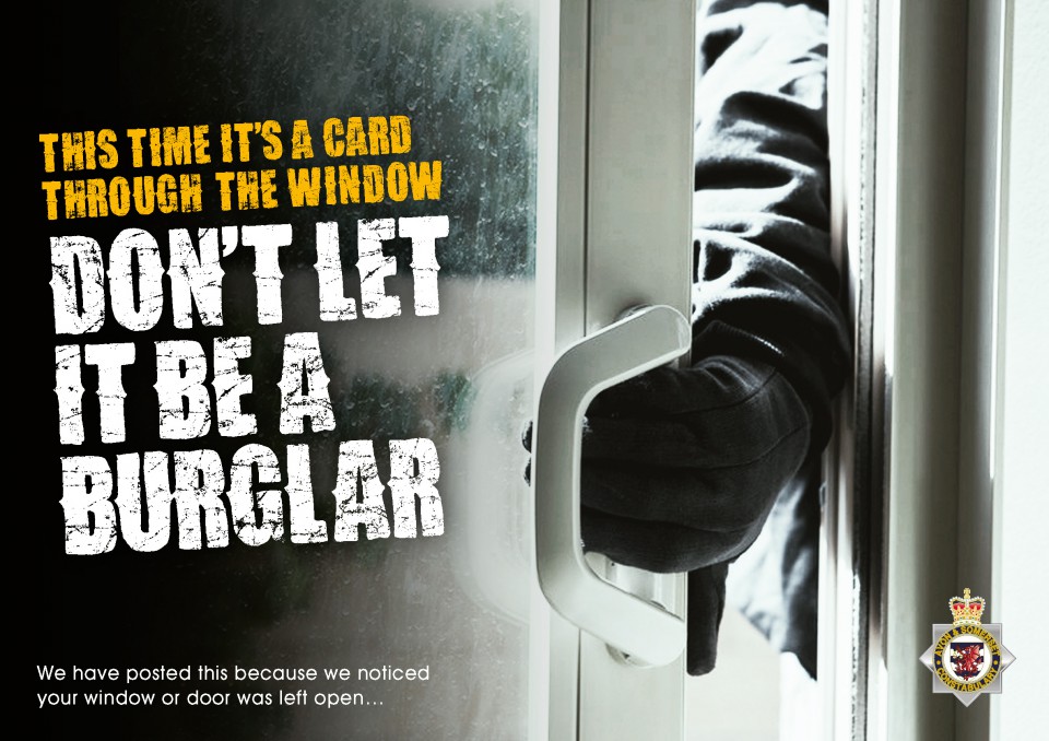 Burglary Warning Postcards (B006)_Page_1