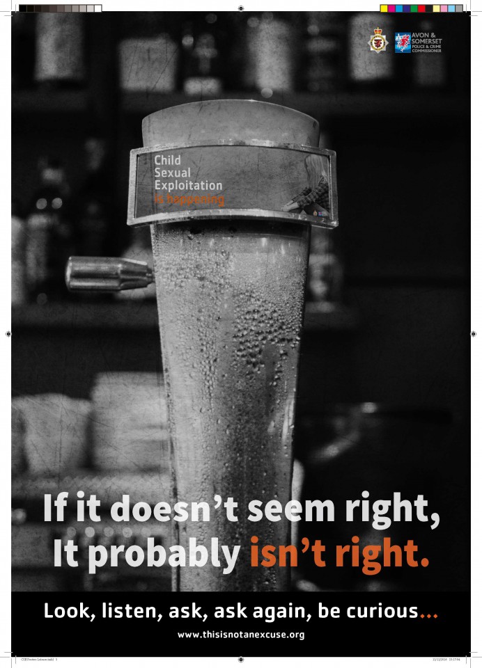 Child Sexual Explotation Poster - Licensed Premises (CSE008)