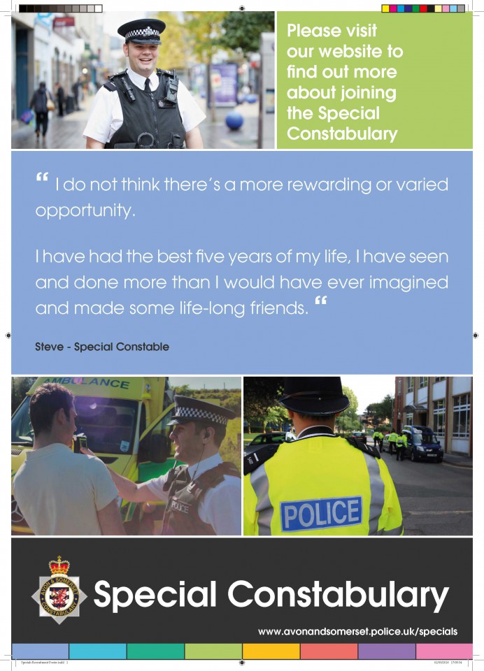 Specials Recruitment Poster (R009)
